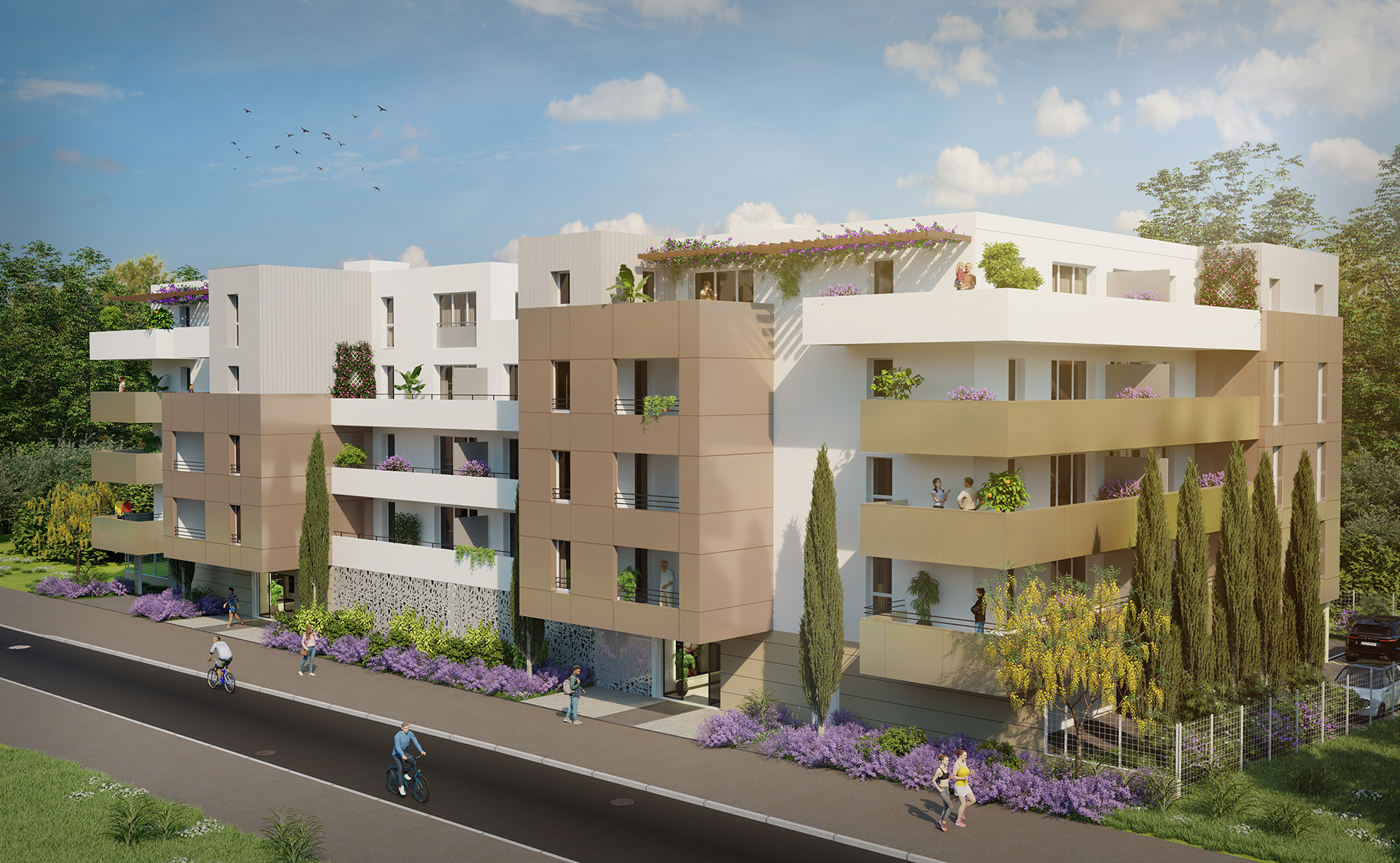 Programme immobilier neuf COULEUR LAVANDE