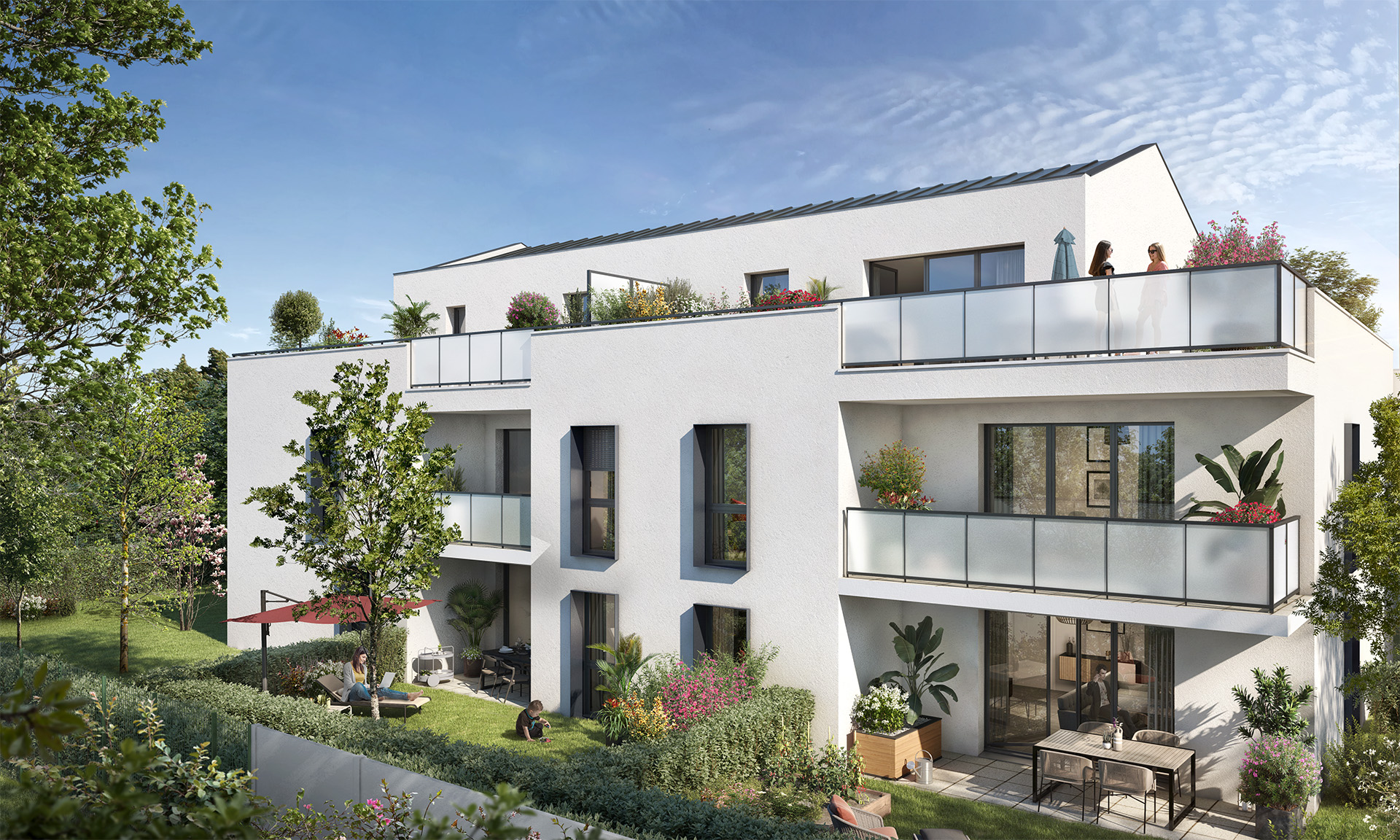 Programme immobilier neuf RESIDENCE L'ÉCRIN BLANC