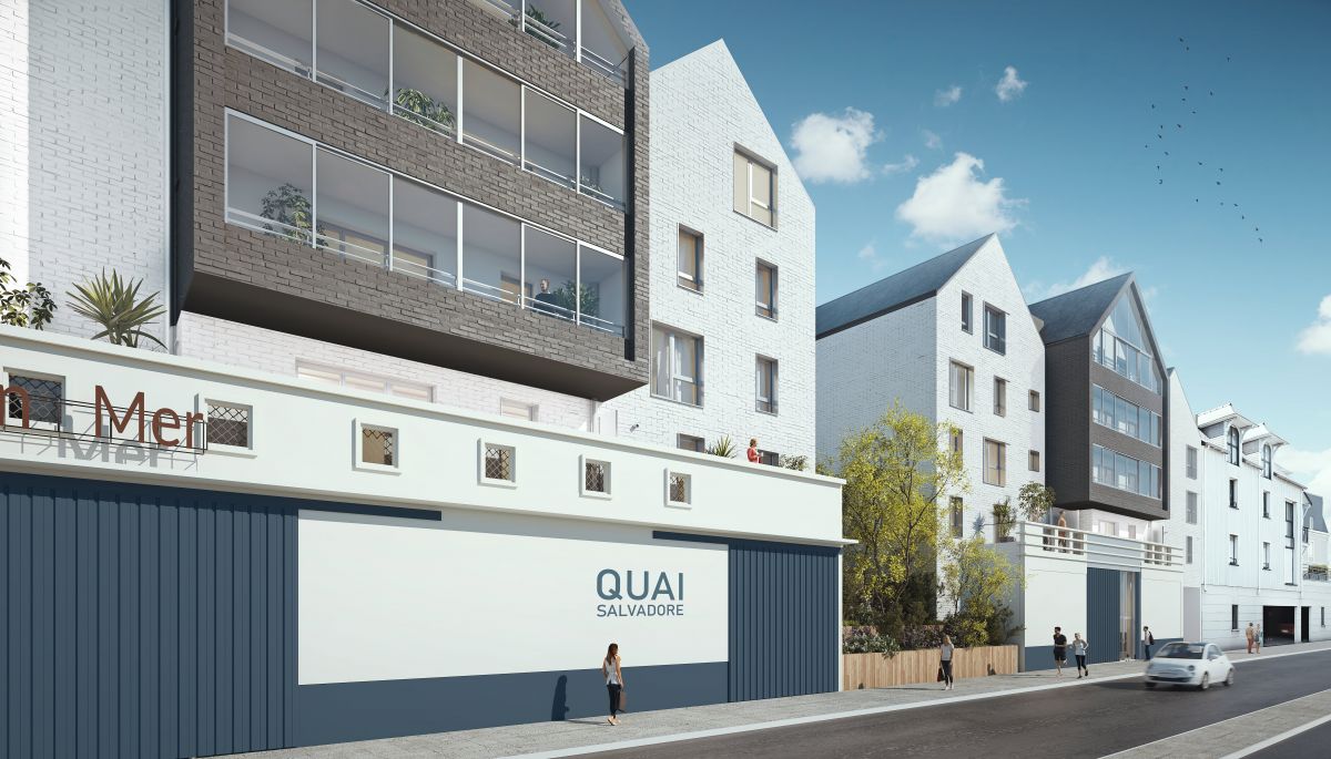 Programme Immobilier neuf QUAI SALVADORE à St Malo (35)