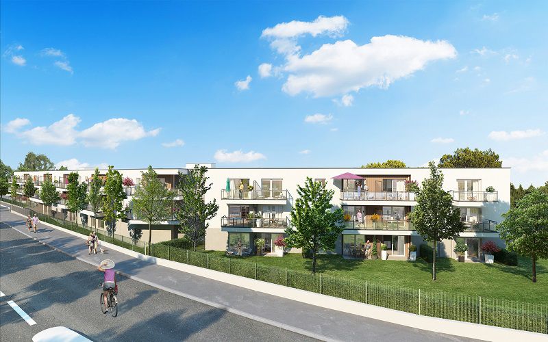 Programme immobilier neuf LES JARDINS DE BOUTHEON - Résidence Seniors - LMNP
