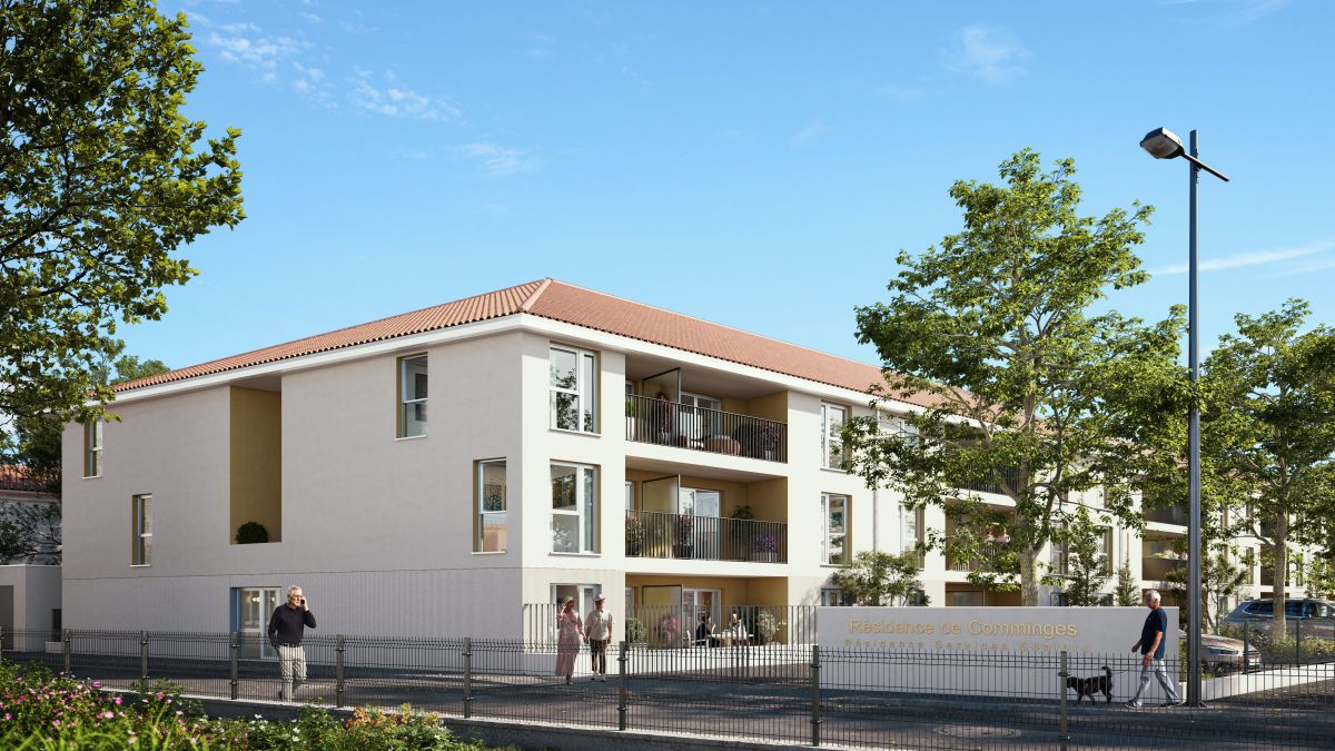 Programme immobilier neuf RESIDENCE DE COMMINGES - RESIDENCE SENIORS - LMNP