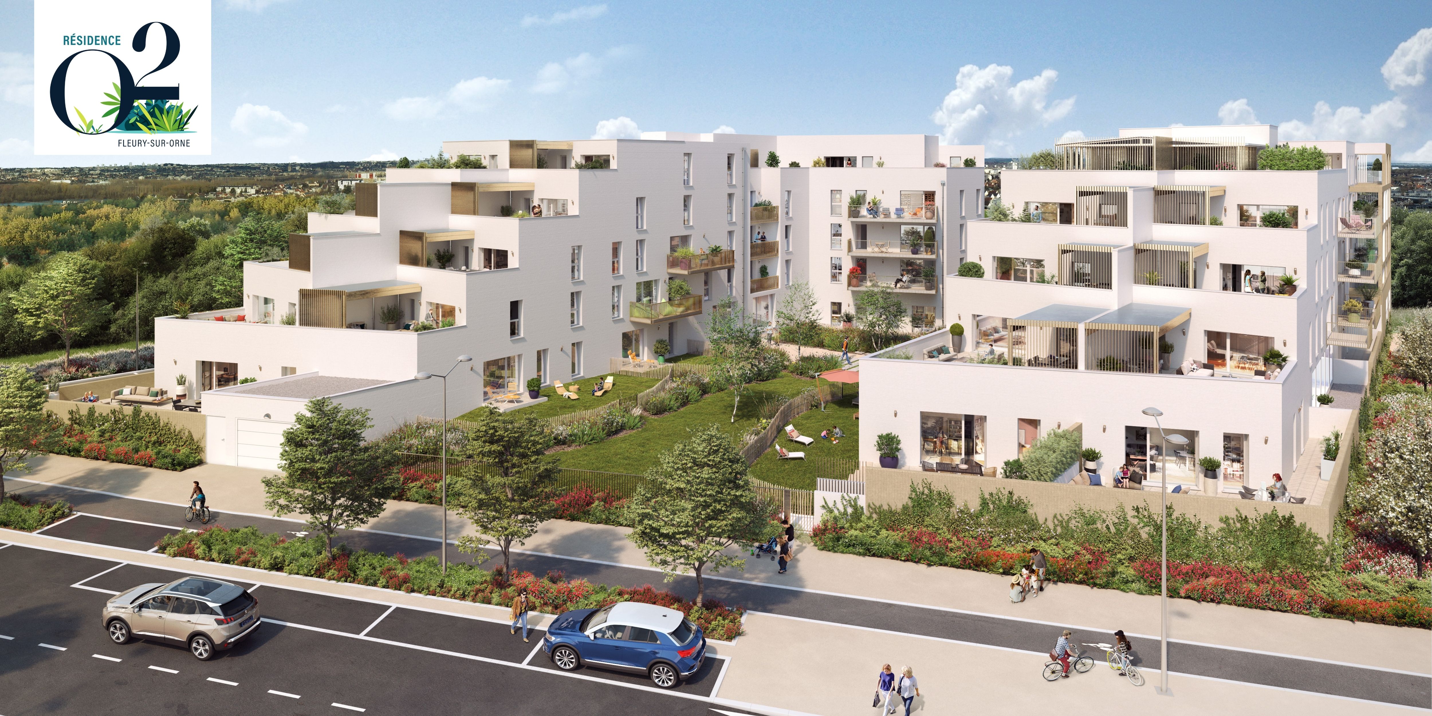 Programme Immobilier neuf Résidence O2 à Fleury sur Orne (14)