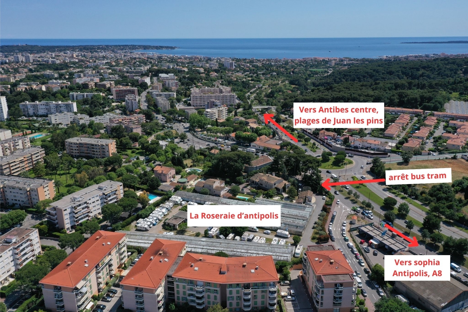 Programme immobilier neuf 2P ANTIBES LA ROSERAIE