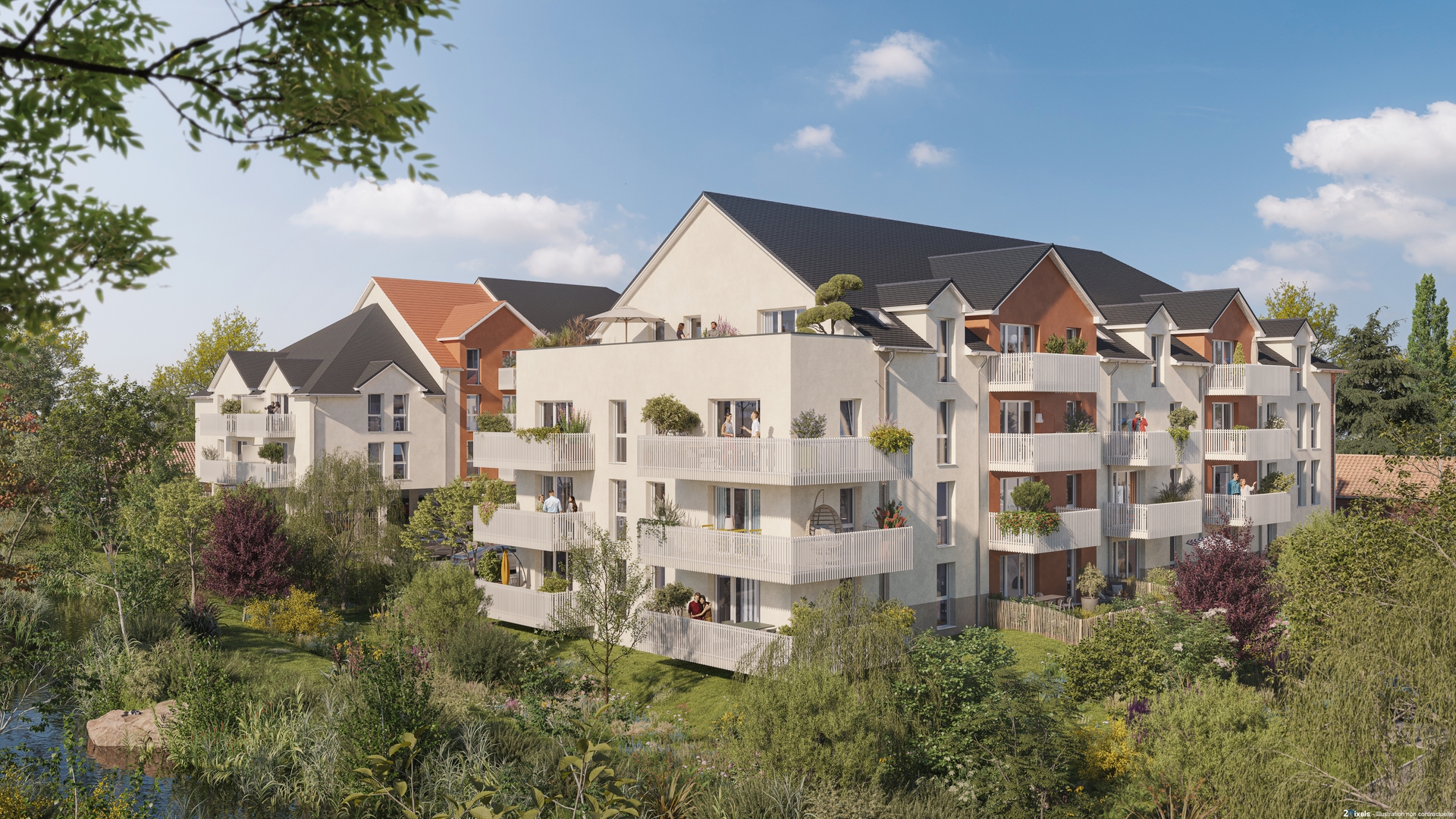 Programme immobilier neuf LES BALCONS DU MANOIR