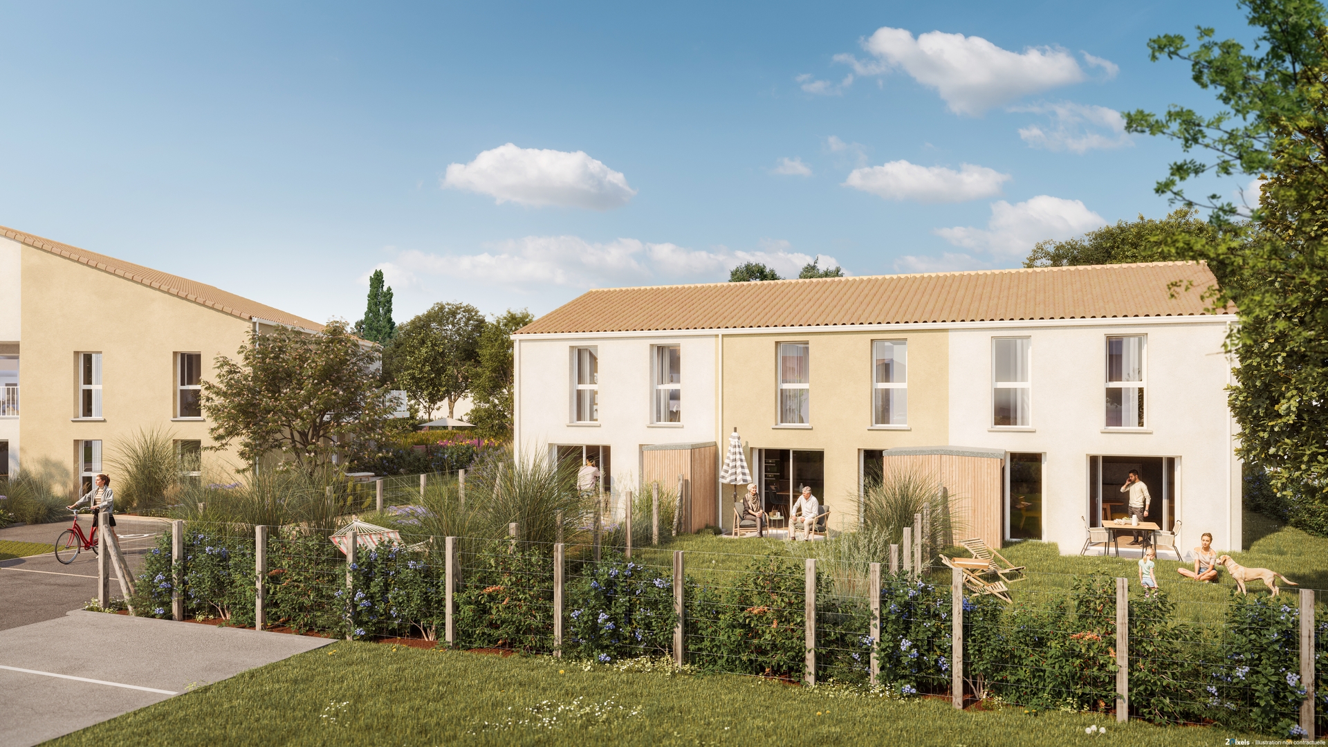 Programme immobilier neuf DOMAINE DES AUBRAIS - MAISONS