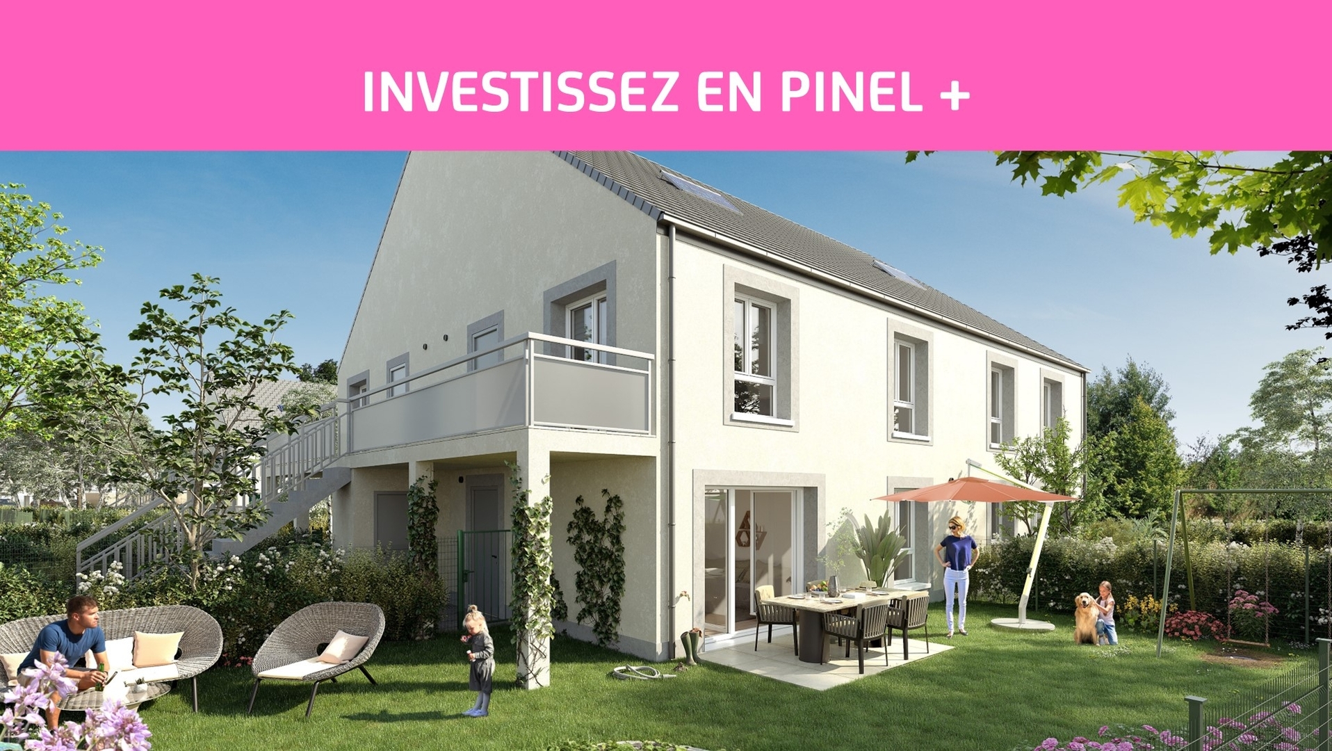Programme immobilier neuf LES INSEPARABLES