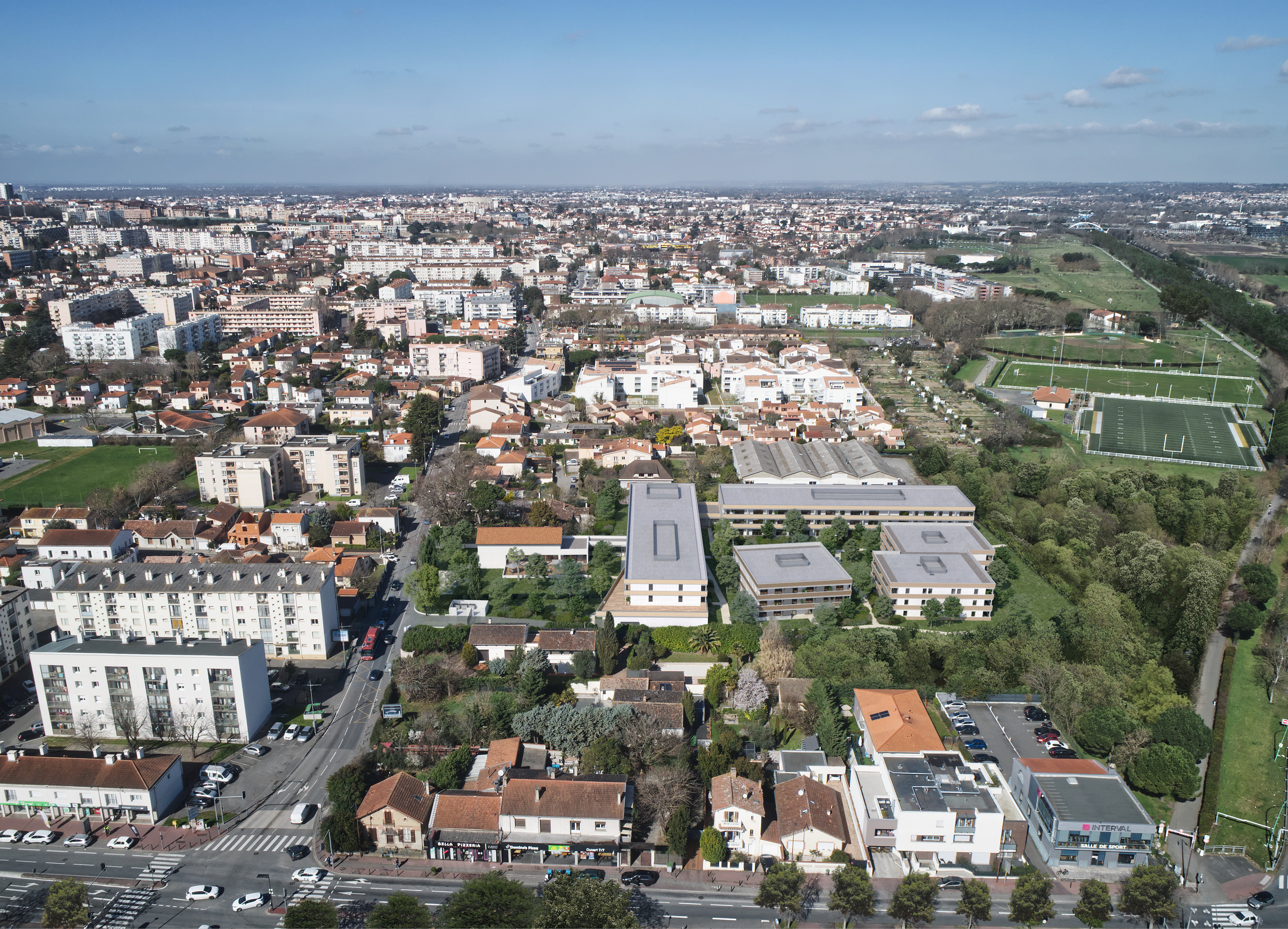 Programme Immobilier neuf LA PROMENADE DES ARGOULETS à Toulouse (31)