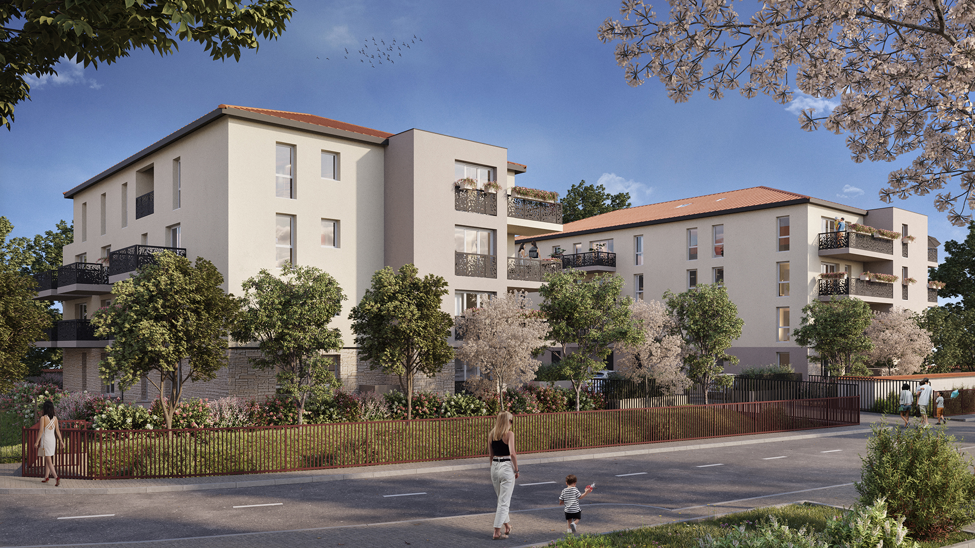 Le clos des amandiers à Jassans-Riottier