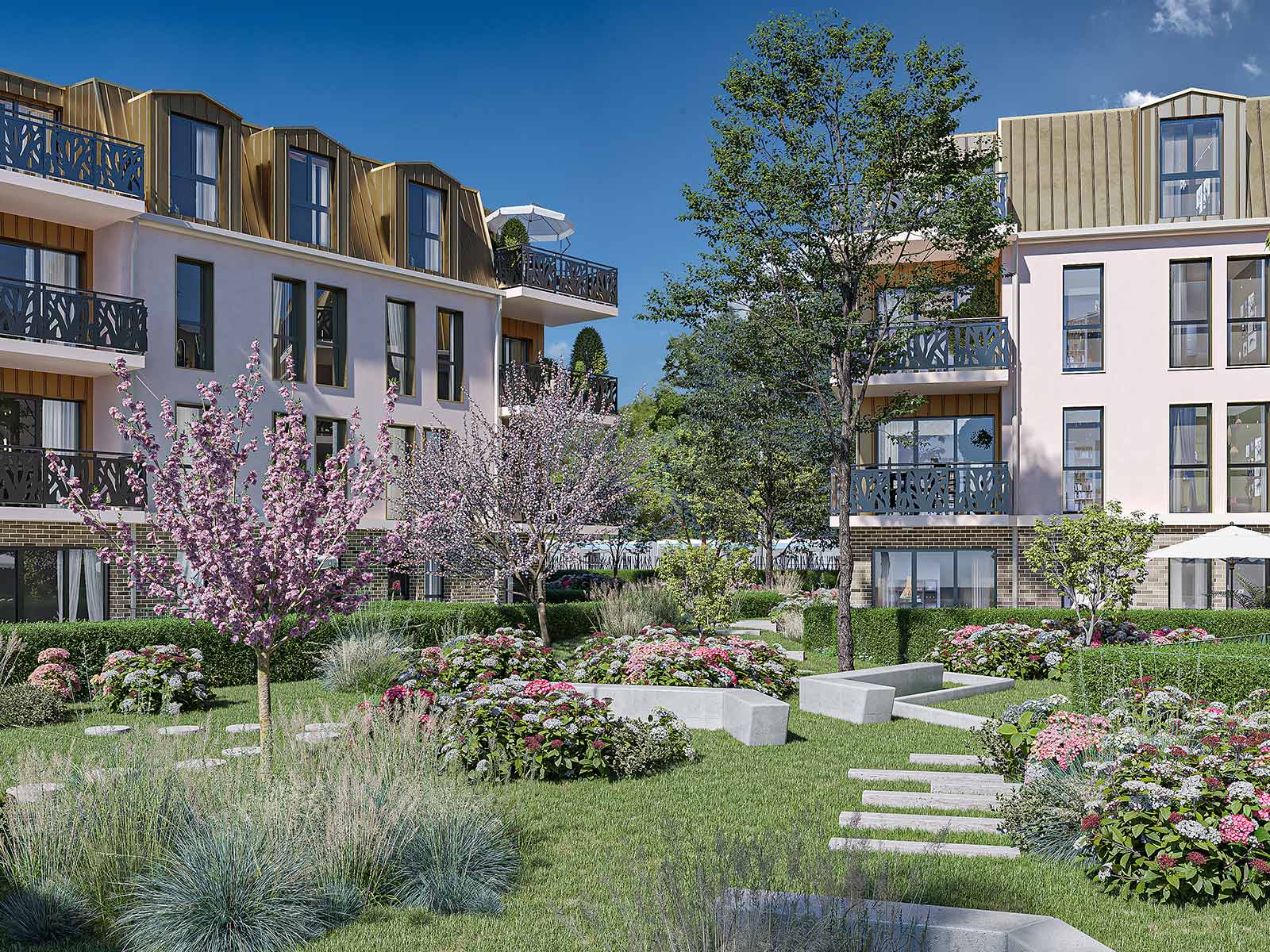 Les jardins d'orfin à Chevilly-Larue