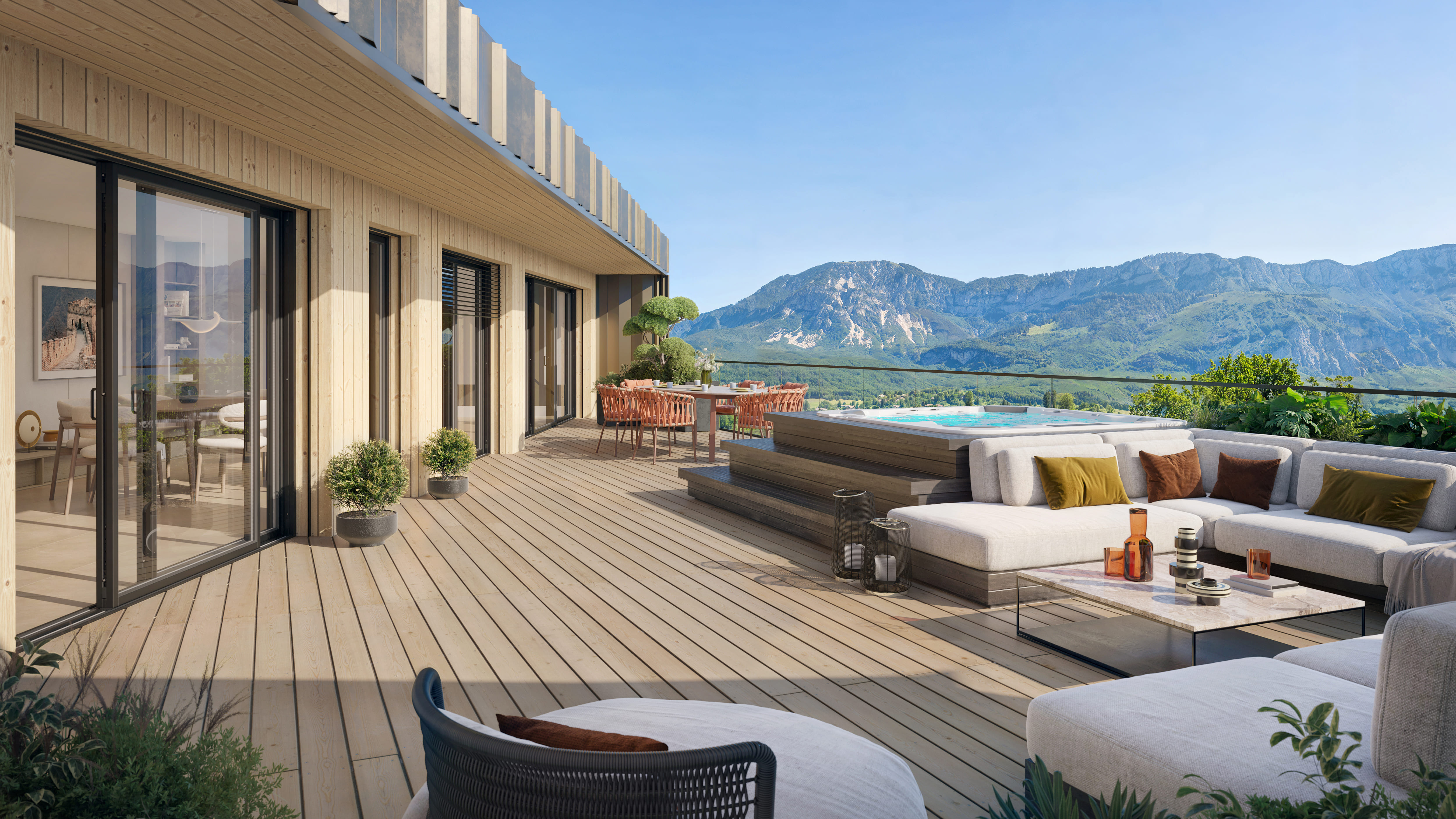 Les Terrasses du Port à Aix-les-Bains