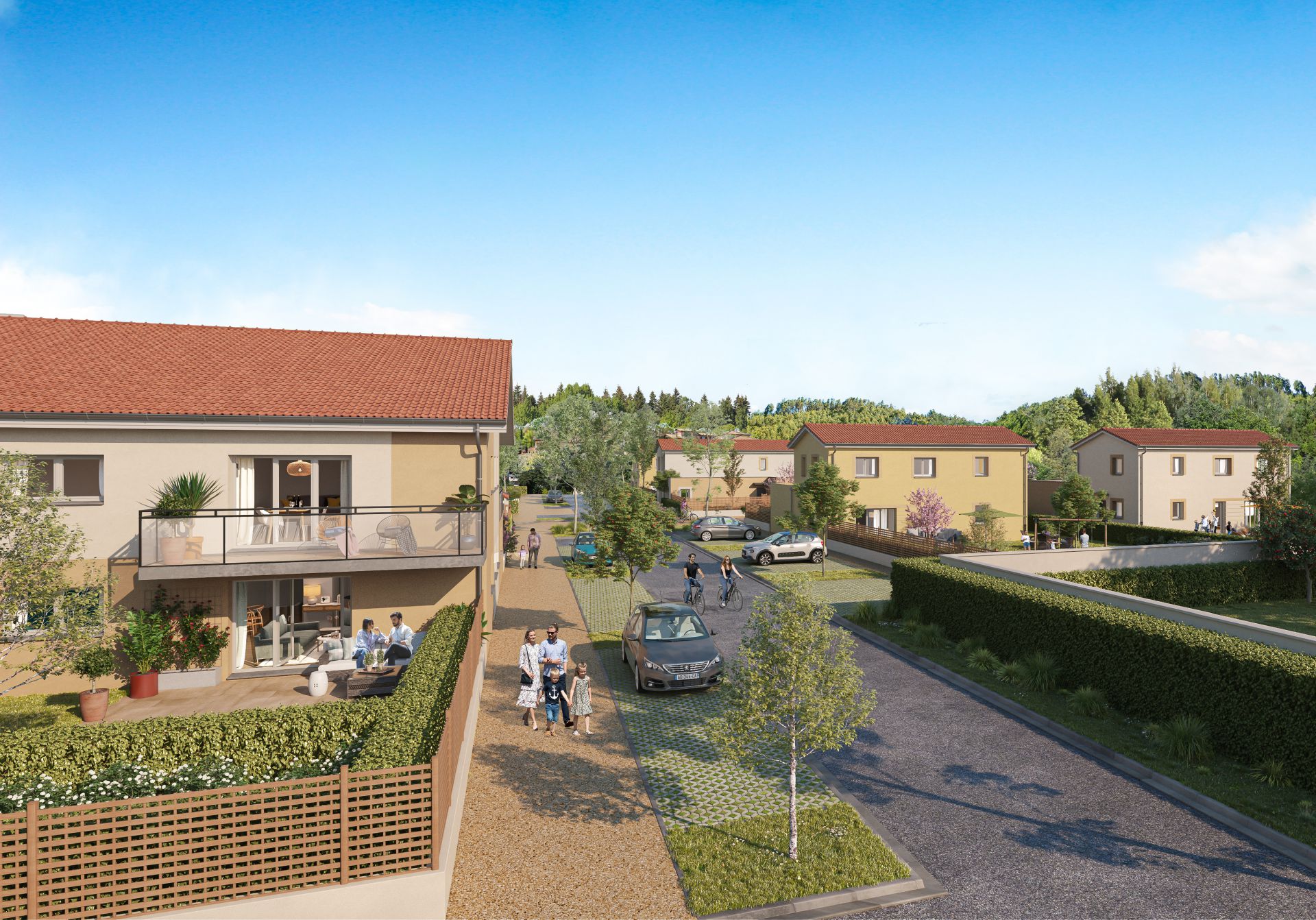 Les Villas Gambetta à Genas