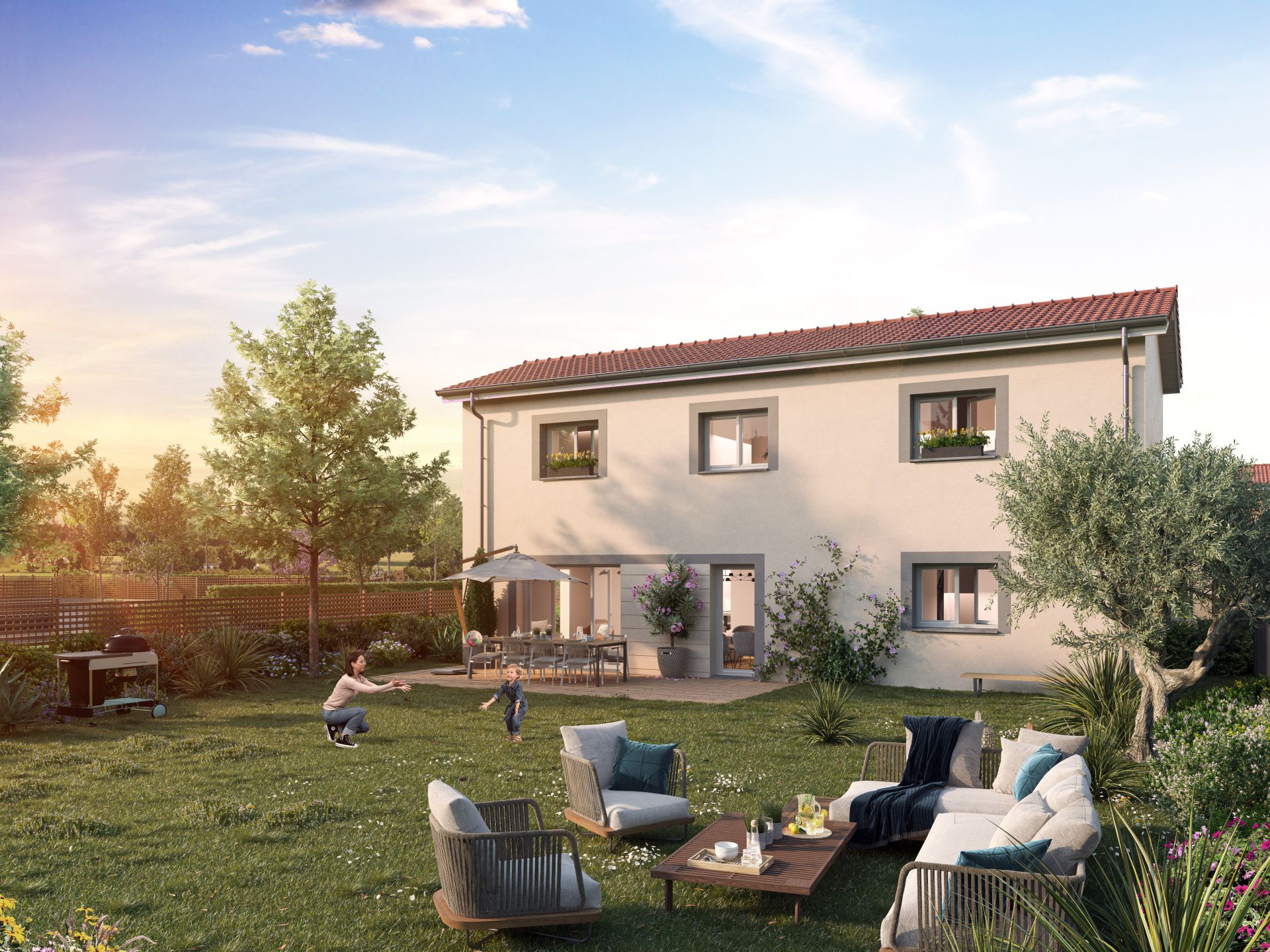 Le clos dunant à Niévroz