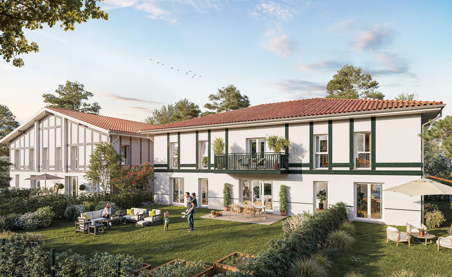 Residence jazz en lac à Sanguinet