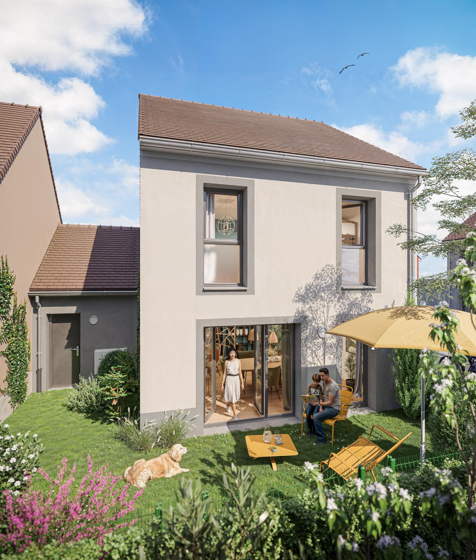 Le hameau de l'ourcq à Lizy-sur-Ourcq