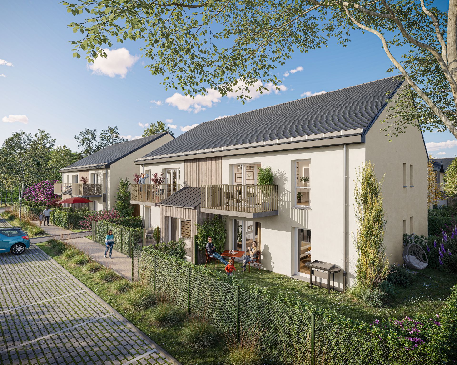 Le clos des vignes à Verrières-en-Anjou