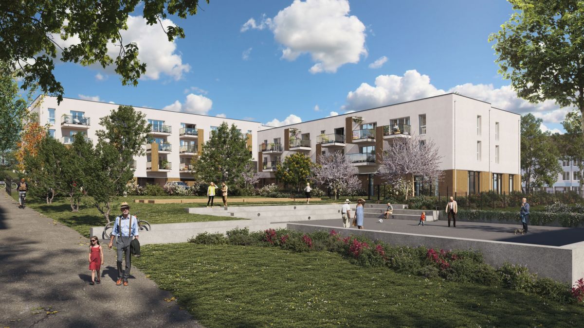 Les balcons d'hygie - résidence seniors - lmnp à Savenay