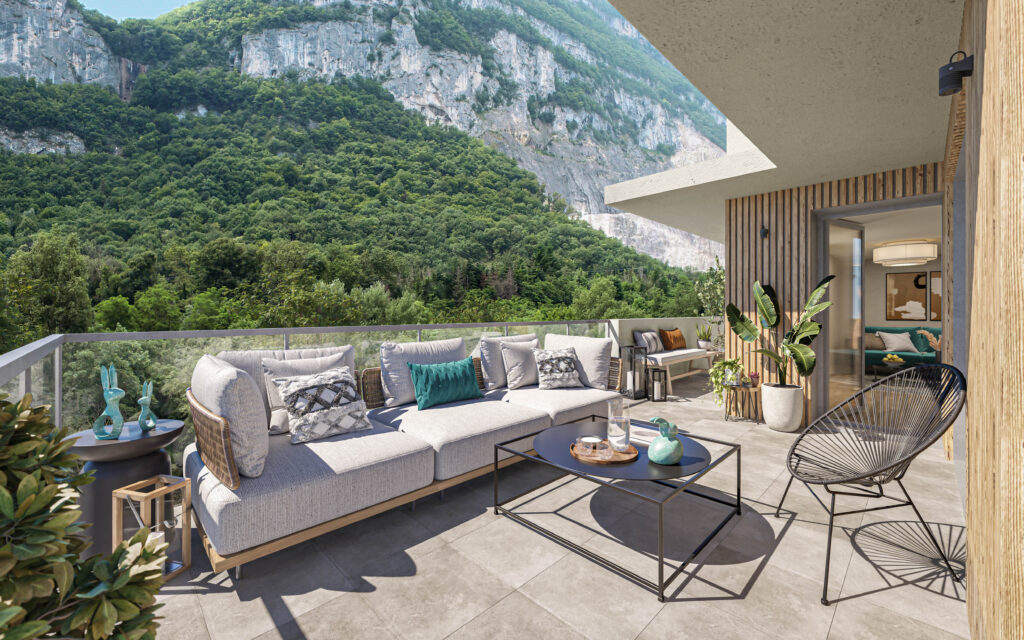 Reflets salève à Étrembières