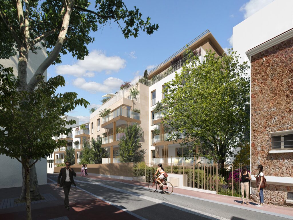 Les Allées Hoche à Issy-les-Moulineaux