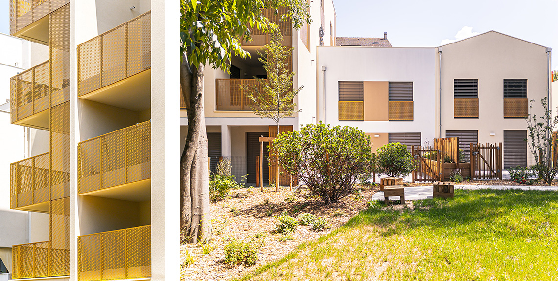 Park lane à Villeurbanne