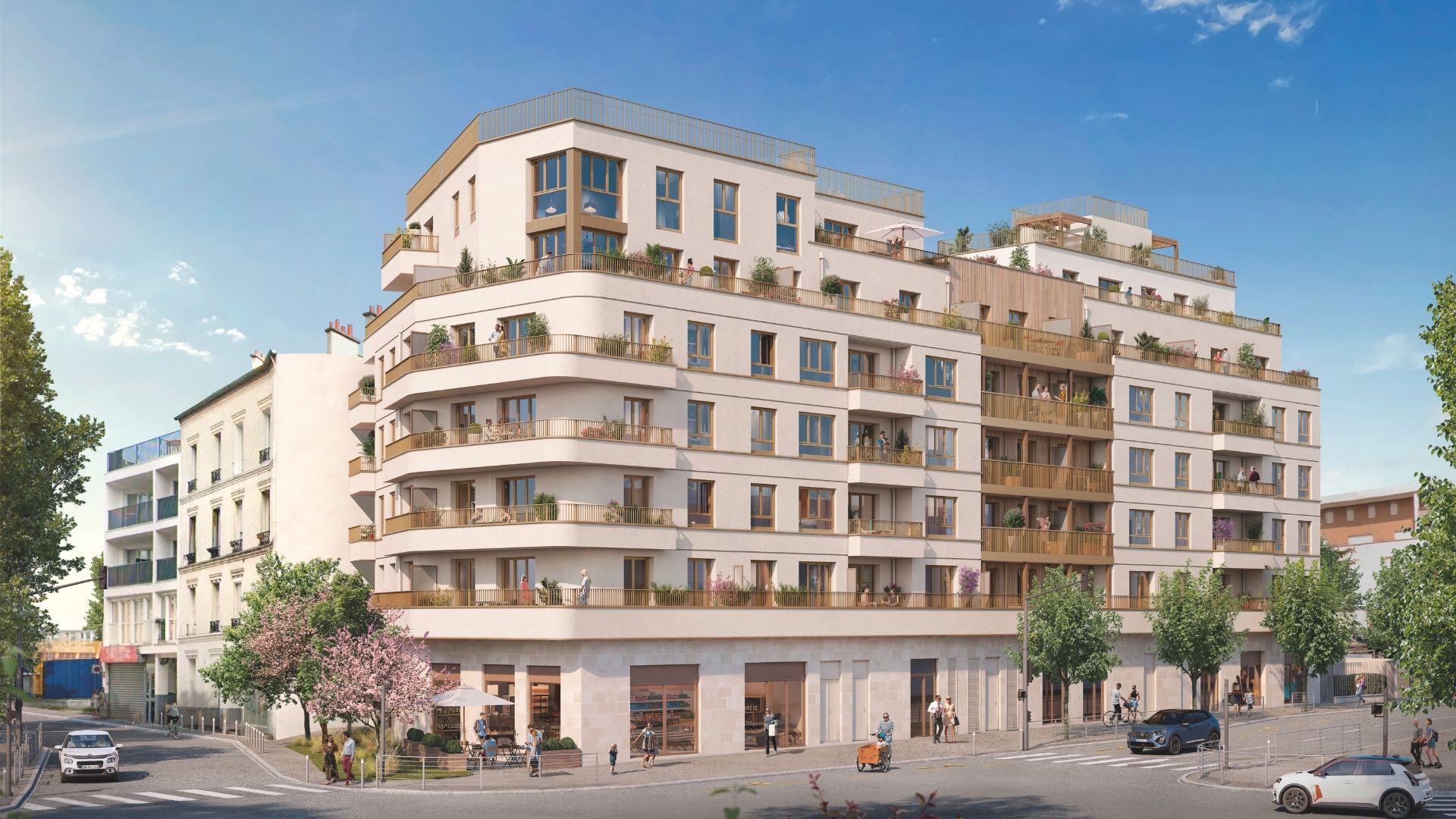 Entre les lignes 3 et 11 du métro à Bagnolet