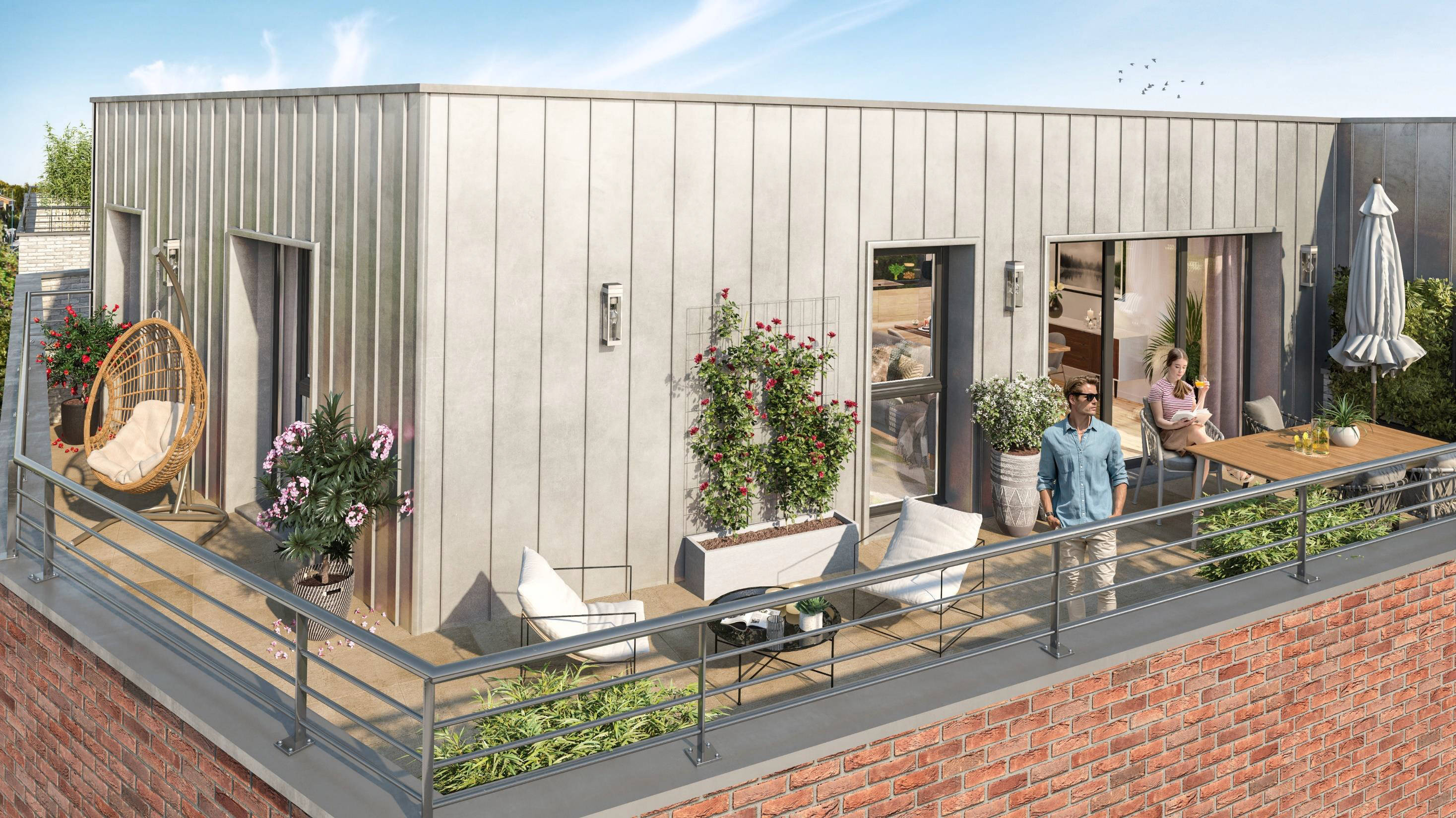 Mons proche du parc du baroeul à Mons-en-Barœul