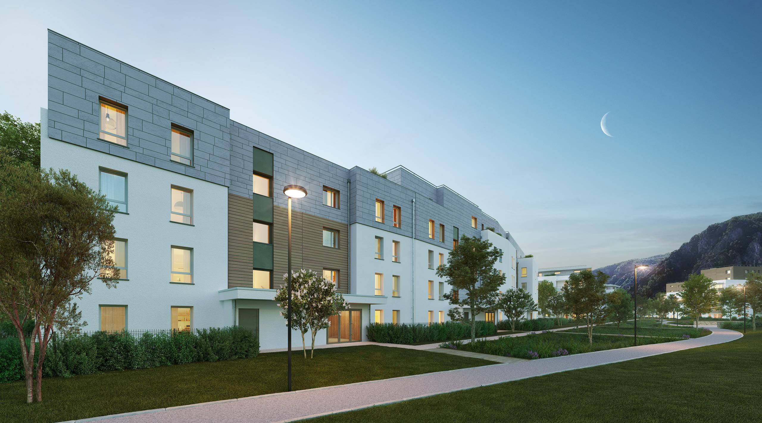 Sassenage proche centre-village et ligne tram a de la poya à Sassenage