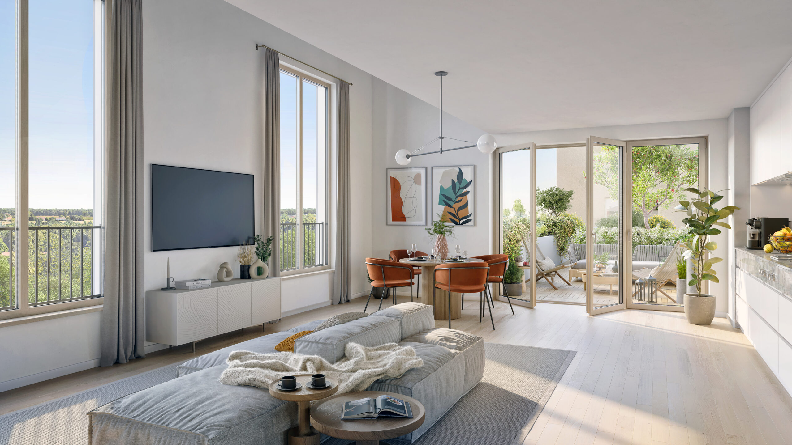 Ormesson-sur-marne quartier des cantoux à Ormesson-sur-Marne