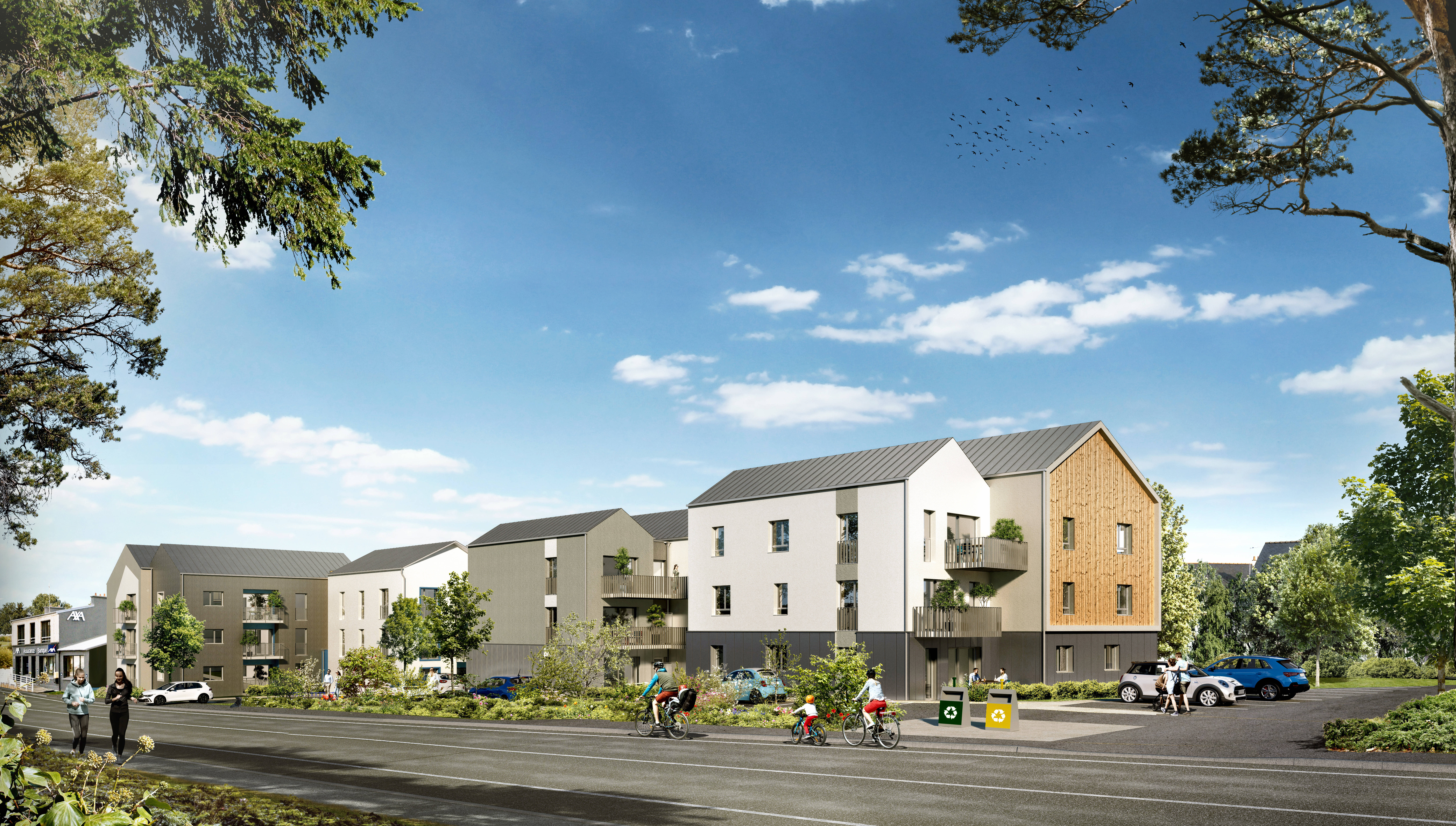 Guipavas au coeur du quartier coataudon à Guipavas