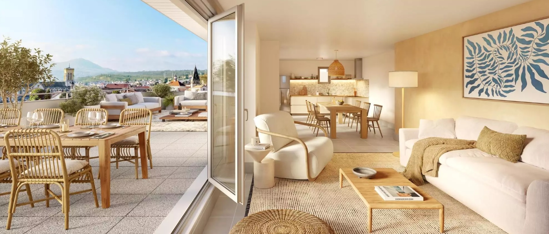 Moirans centre village à Moirans