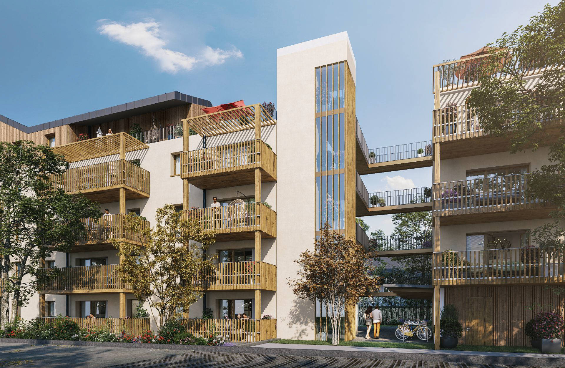 Poitiers aux portes du campus universitaire à Poitiers