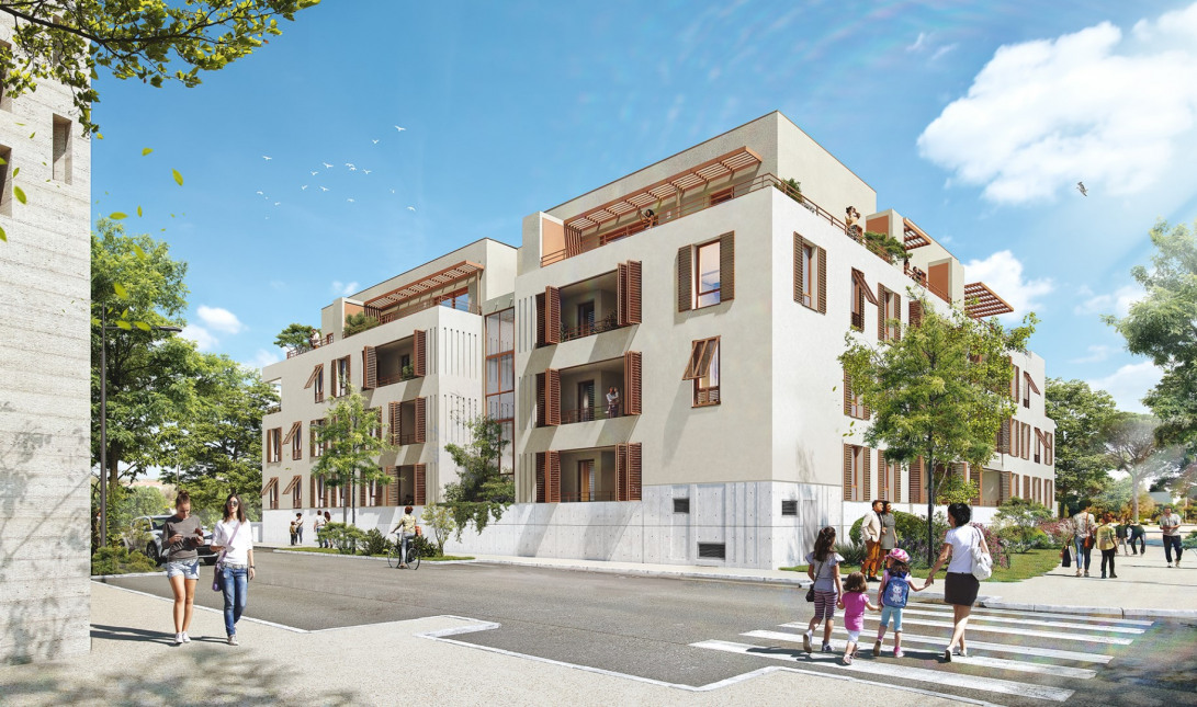 Frontignan écoquartier des Pielles à Frontignan