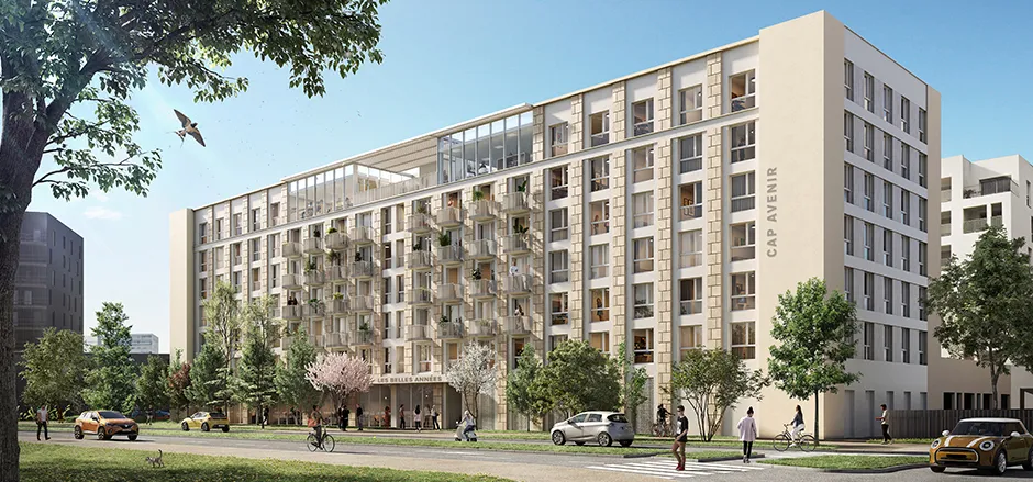 Bordeaux LMNP résidence étudiante écoquartier Ginko à Bordeaux