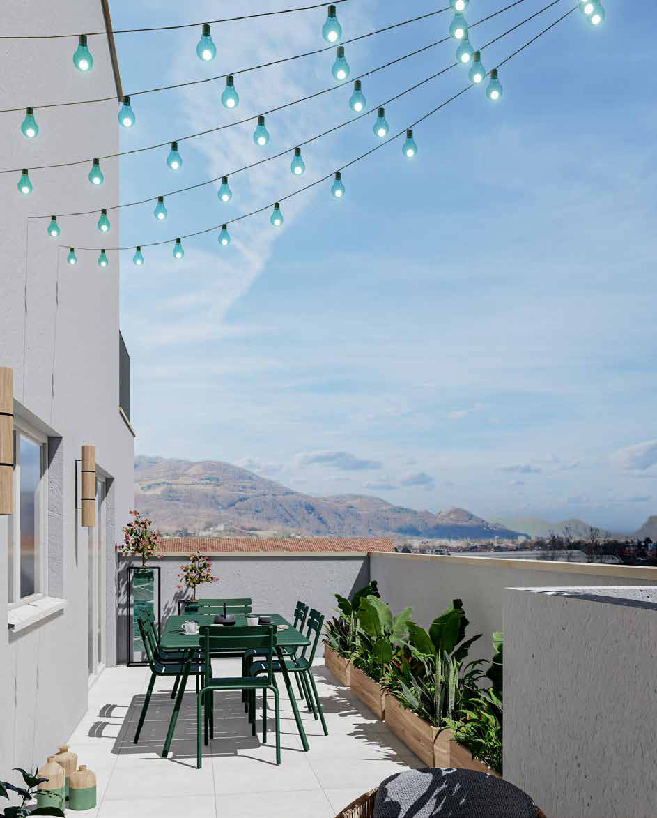 Échirolles avec vues imprenables sur les massifs à Échirolles