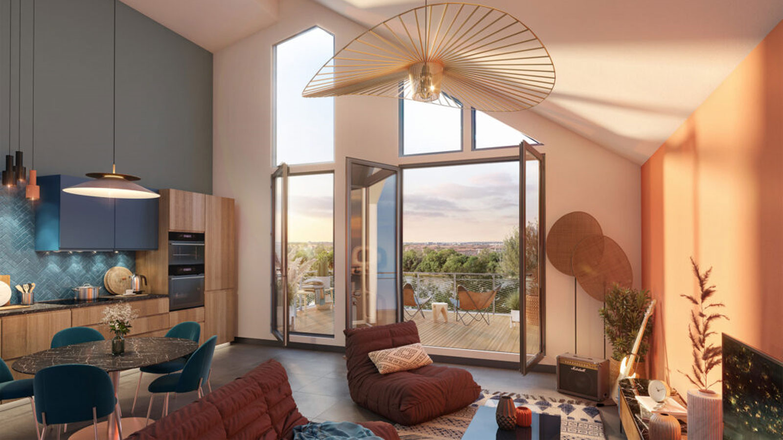 Toulouse proche de la Garonne à Toulouse