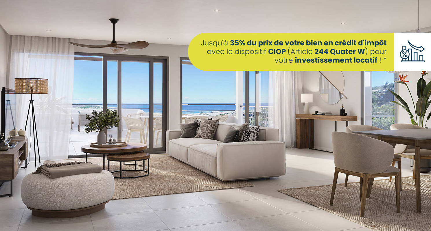 Saint-gilles les bains vue mer au coeur du centre-ville à Saint Paul