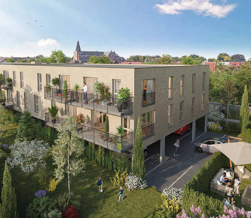 Roncq proche centre-ville et espaces verts à Roncq