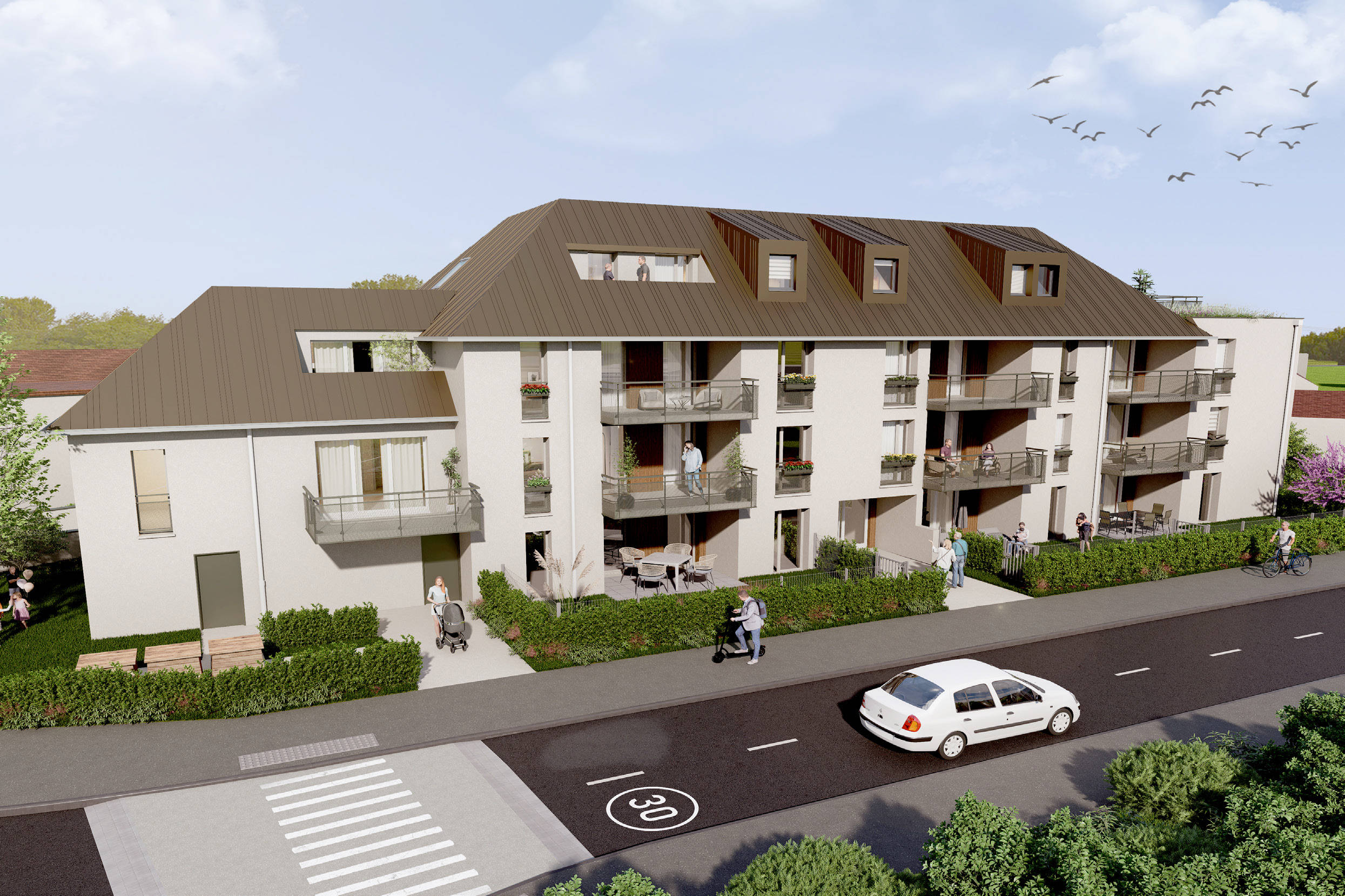 Caen petite résidence à proximité du chu et de l'université à Caen