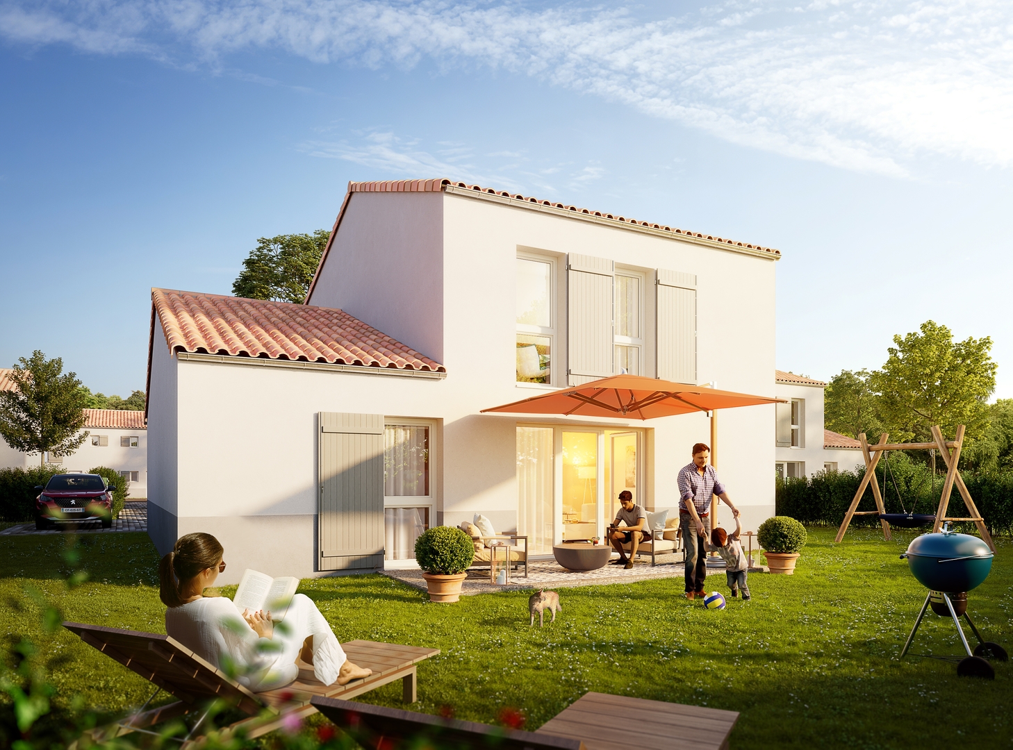 LES BOIS DE L'AUXANCE/MAISONS