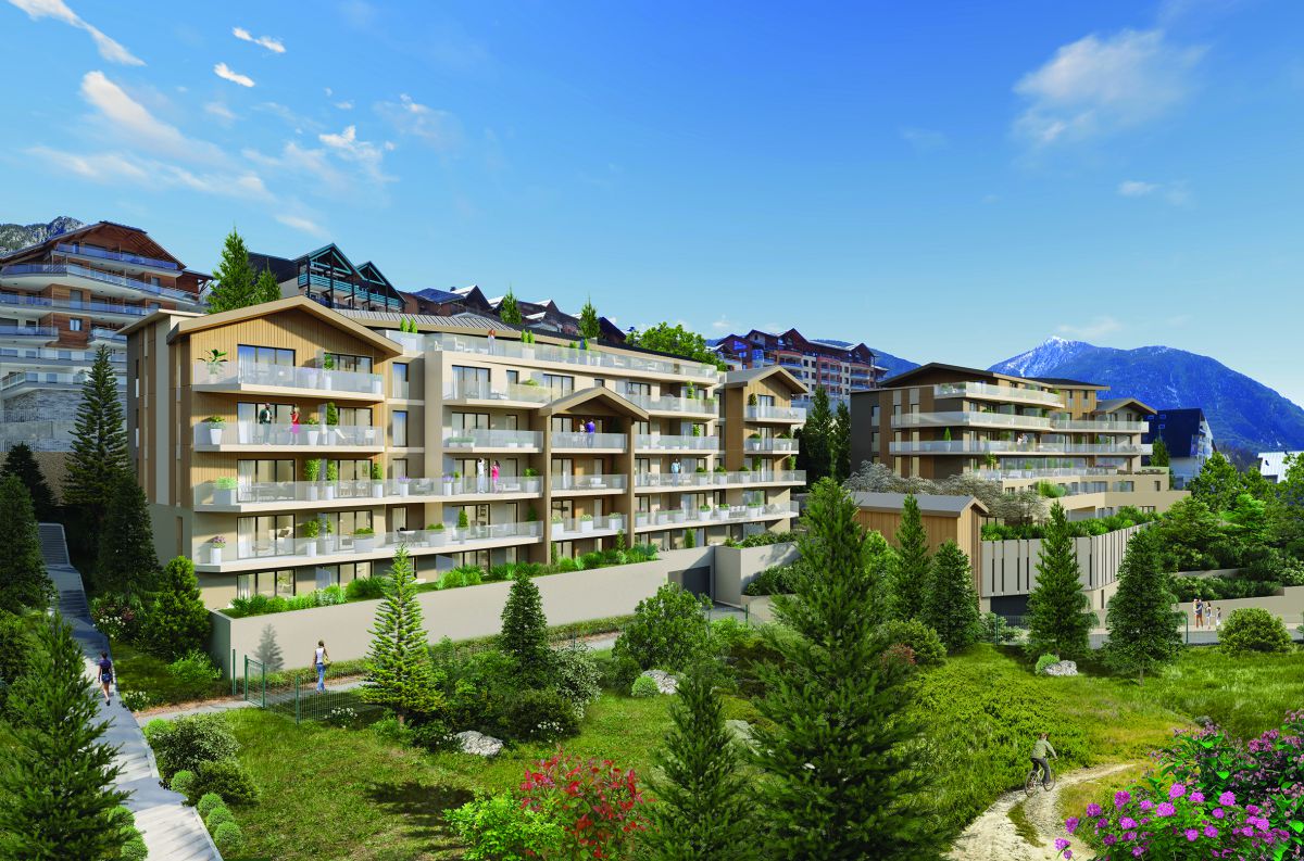 Les coteaux du galibier à Briançon